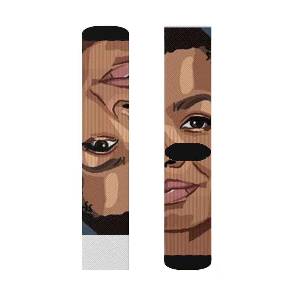 Thumbnail: MAYA ANGELOU Fun Poetry Socks