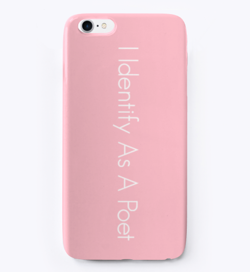 Thumbnail: I Identify As A Poet iPhone Case by Realistic Poetry International