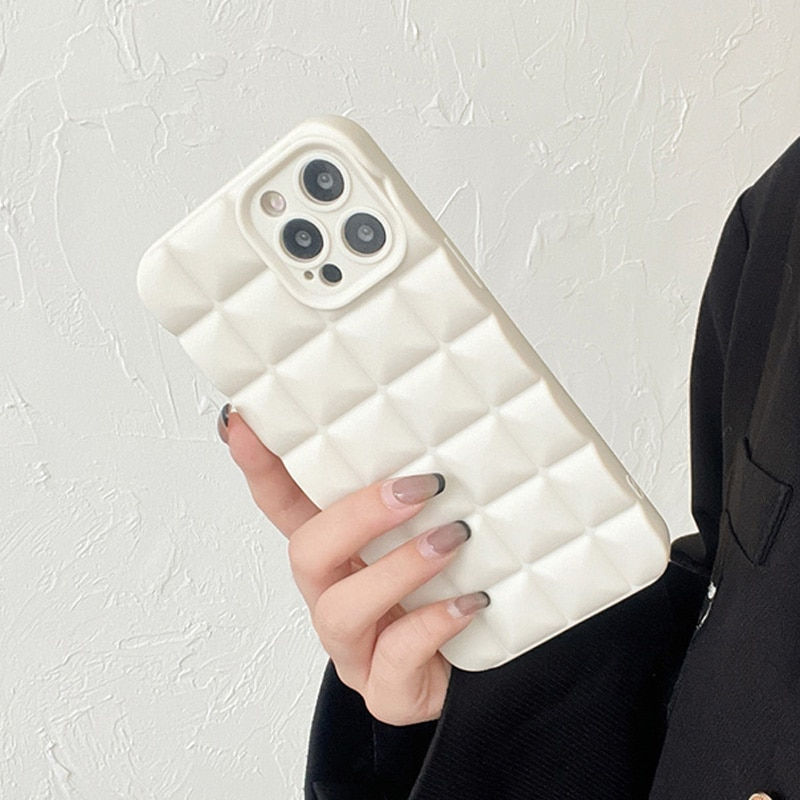 Miniatura: Grid Matte Phone Case For iPhone