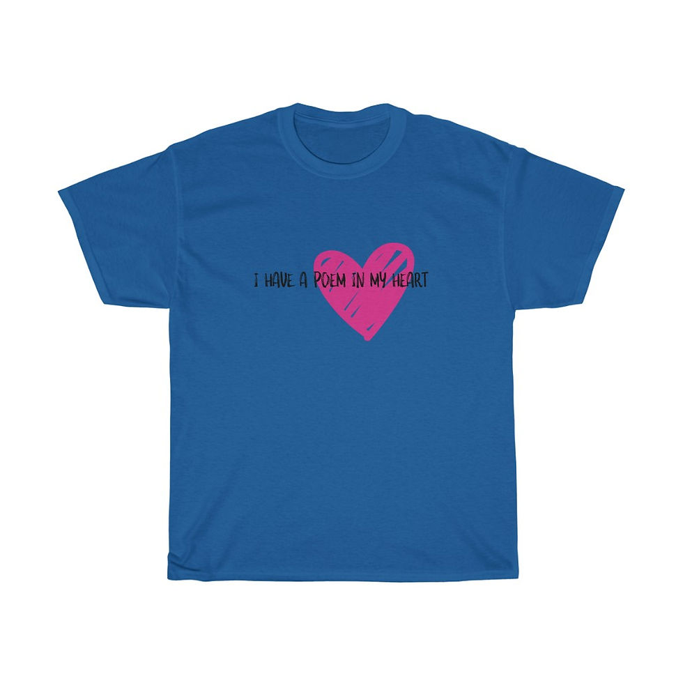Thumbnail: I have a poem in my heart Tee
