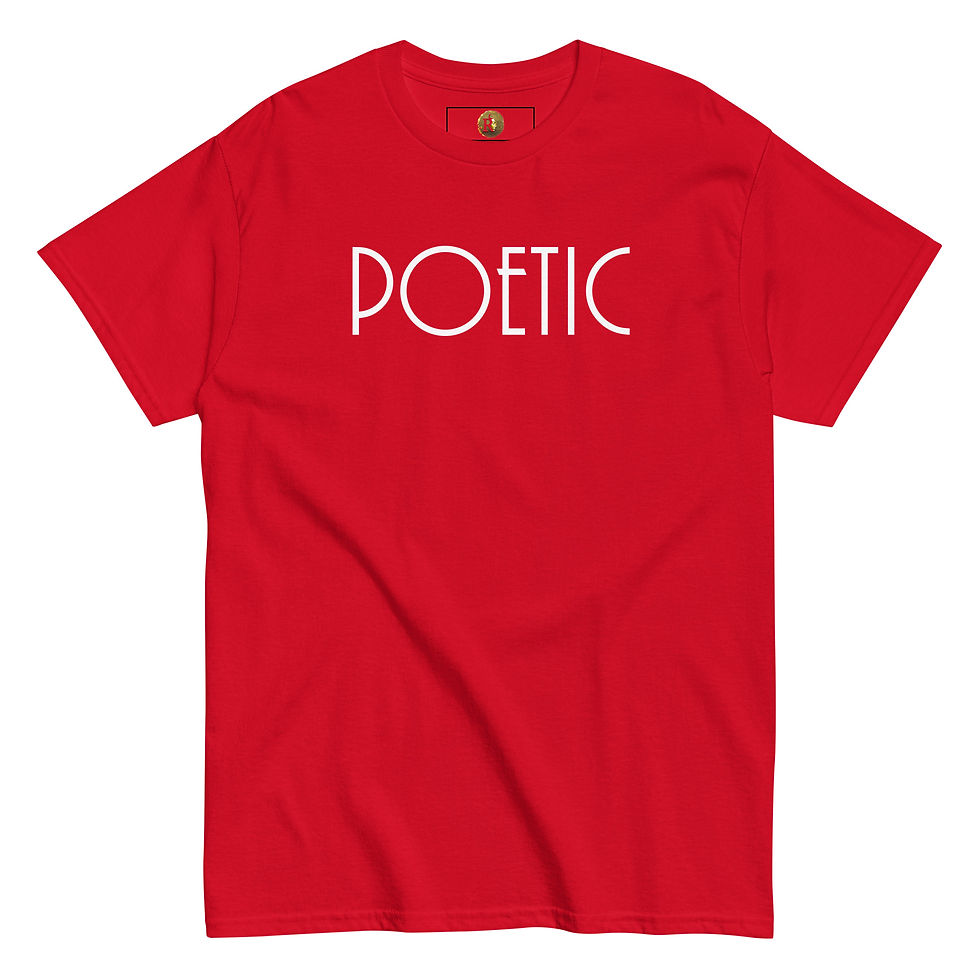 الصورة المصغرة: Unisex classic Poetic tee
