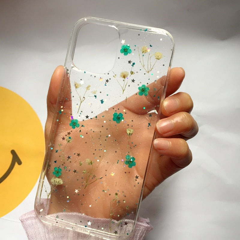 Miniature : Real Pressed Dried Flower Phone Case For iPhone