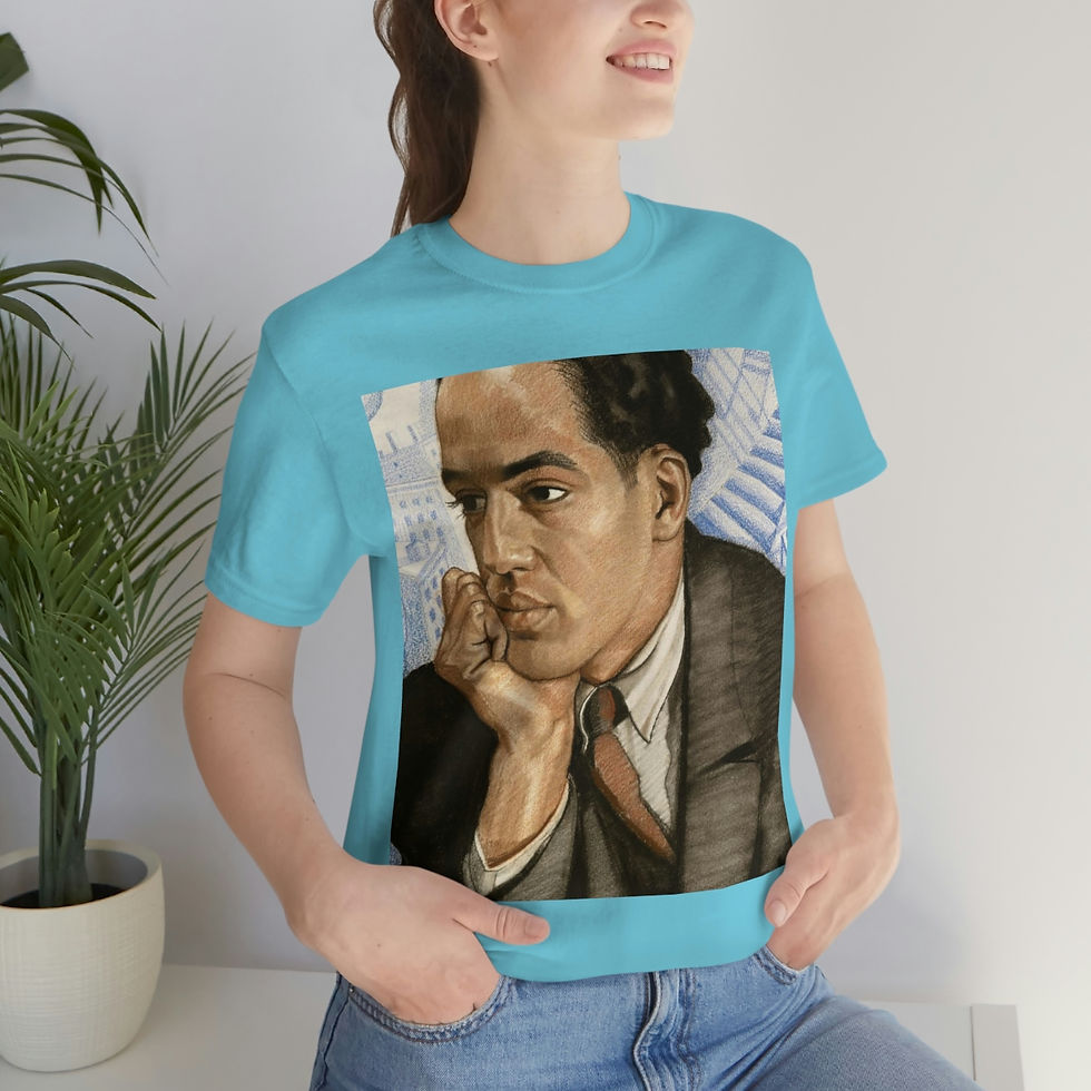 Thumbnail: LANGSTON HUGHES Unisex Short Sleeve Tee