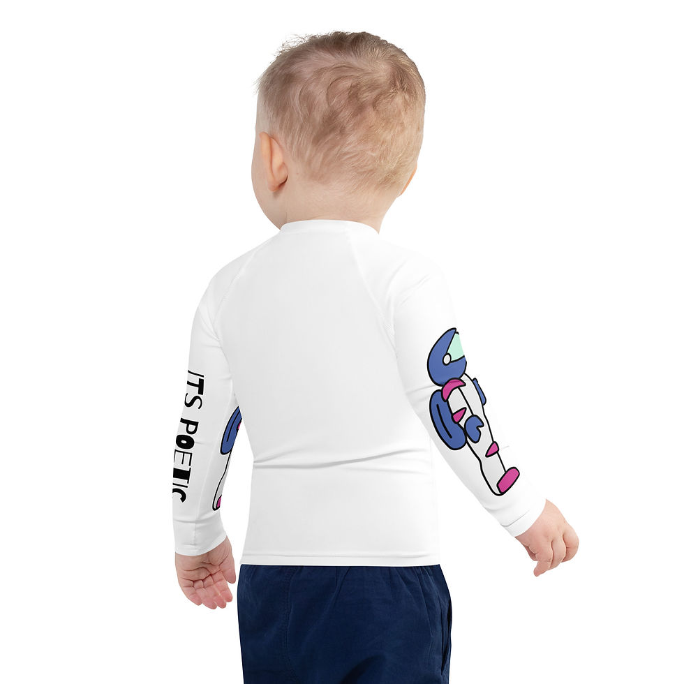 Thumbnail: ITS POETIC Kids Rash Guard