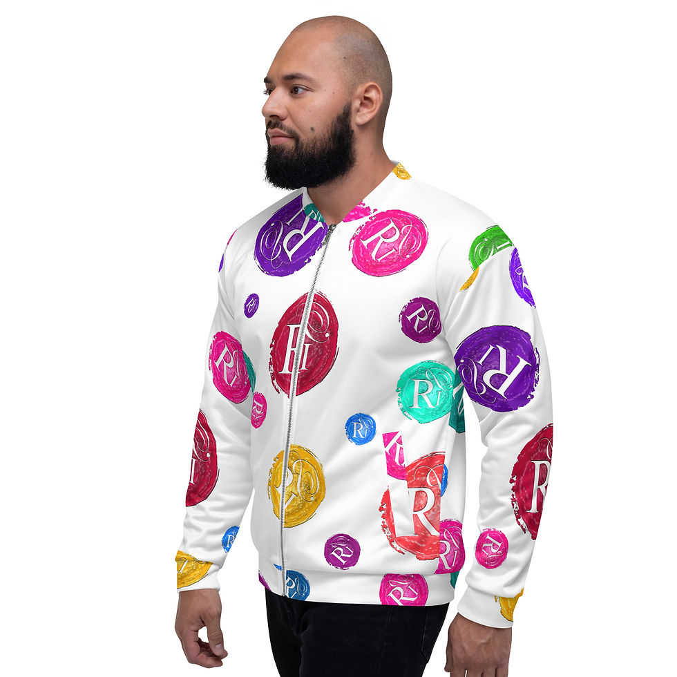Thumbnail: Official Realistic Poetry International Unisex Bomber Jacket