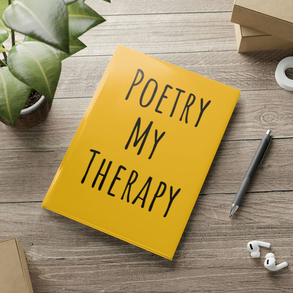 Thumbnail: Hardcover Poetry Notebook s1