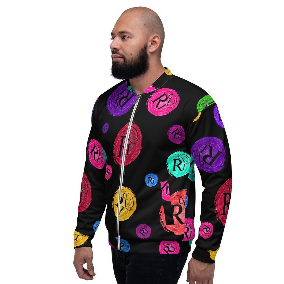 Thumbnail: Official Realistic Poetry International Unisex Bomber Jacket