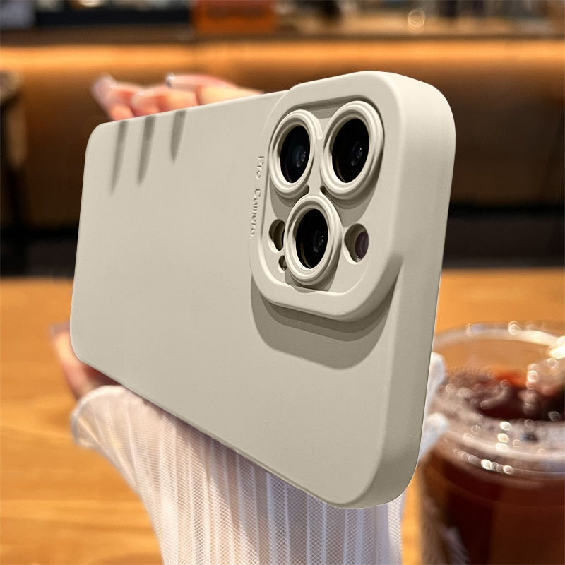 Thumbnail: Matte Silicone Phone Case For iPhone