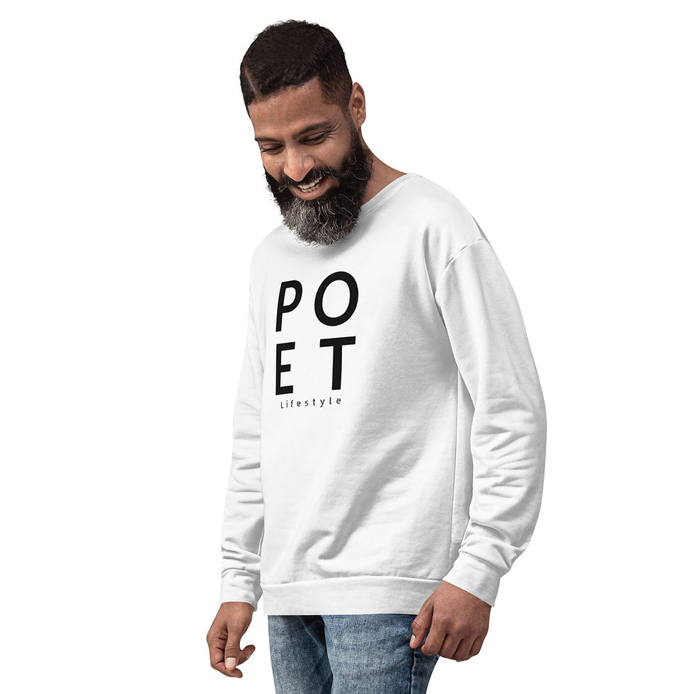 Thumbnail: Poet Unisex Sweatshirt