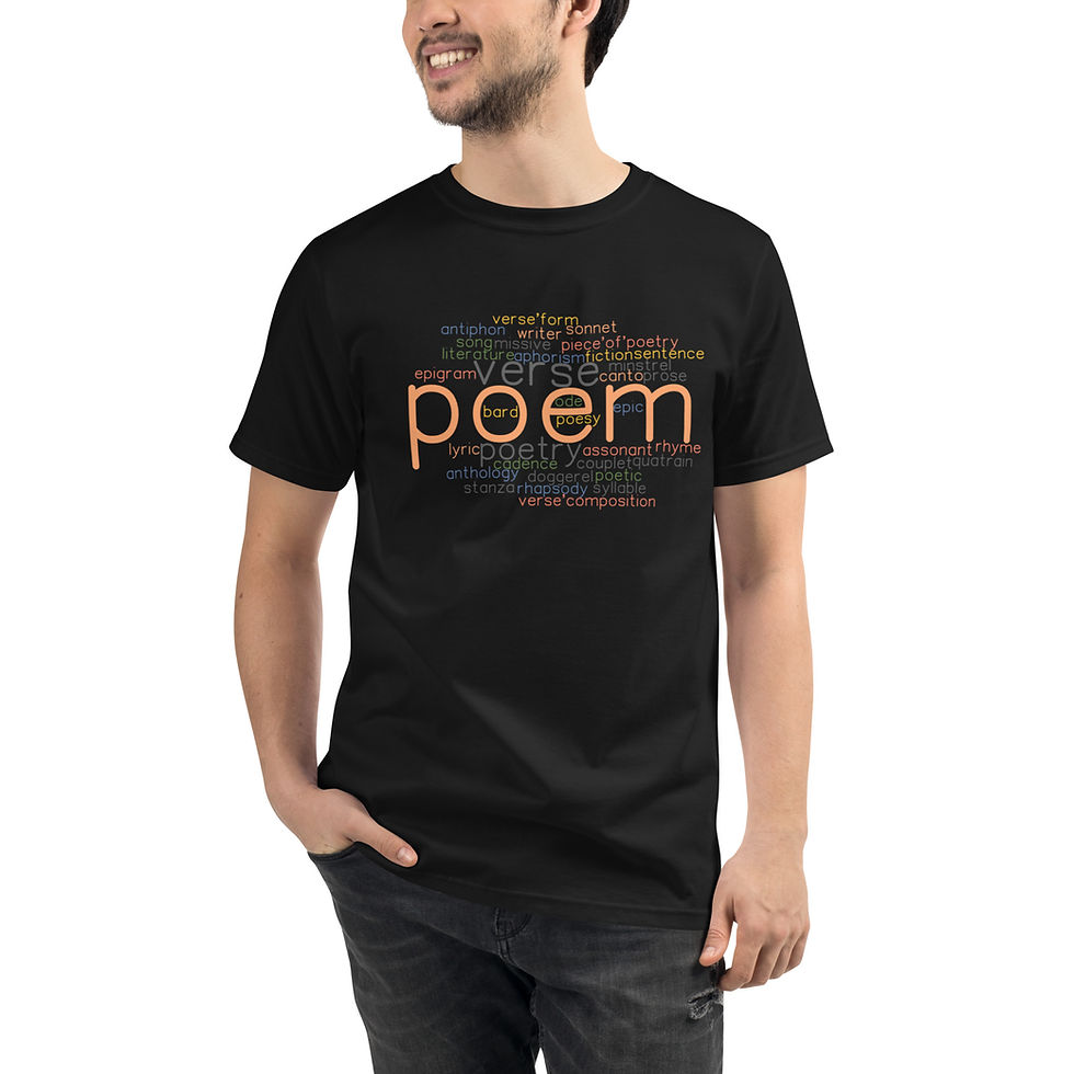 サムネイル： Organic Poetry T-Shirt