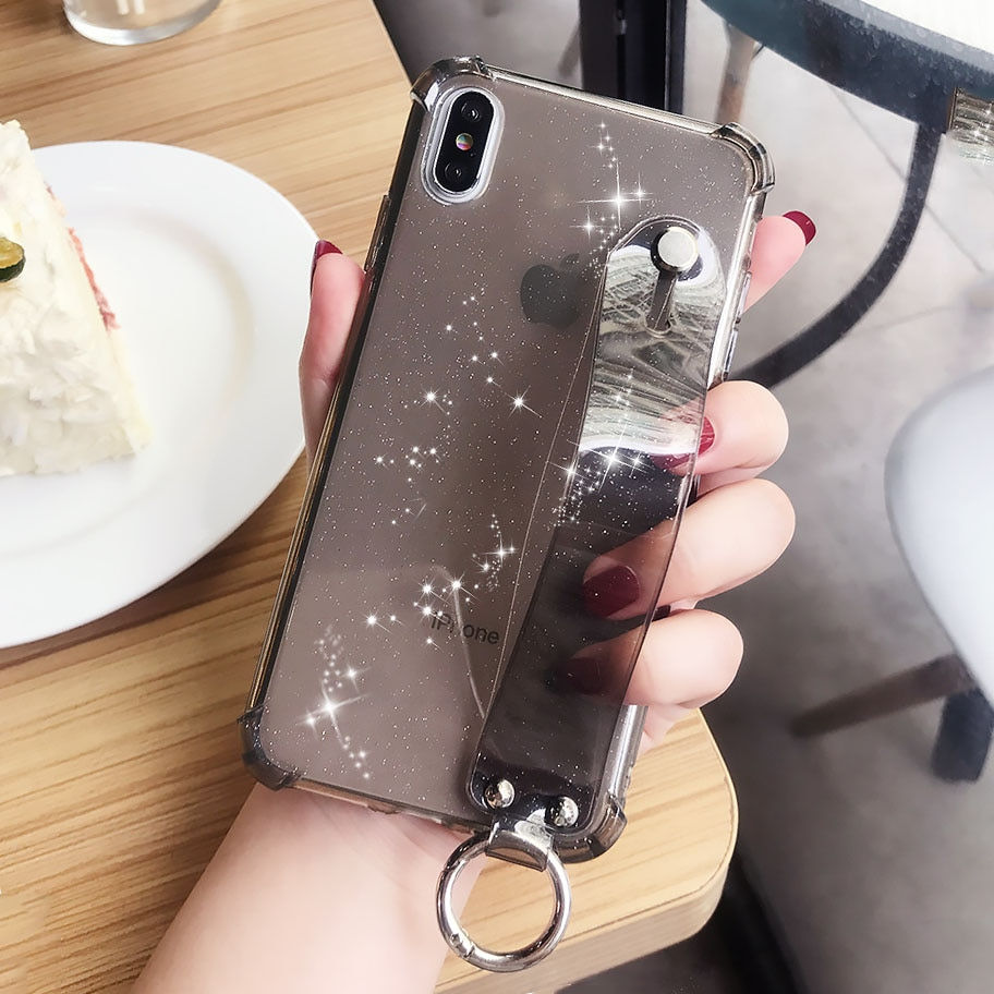 Thumbnail: Glitter Powder Holder Phone Case For iPhone