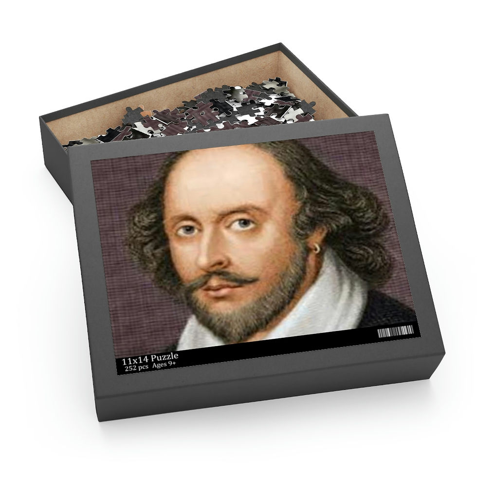 ภาพขนาดย่อ: Shakespeare Puzzle (120, 252, 500-Piece)