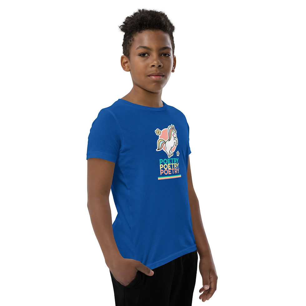 Thumbnail: Youth Poetic Short Sleeve T-Shirt