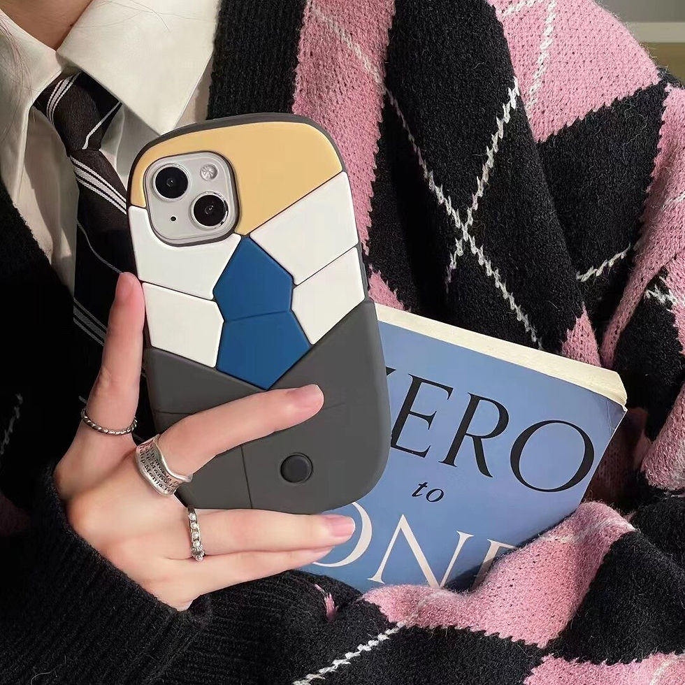 Thumbnail: Cartoon Tie Phone Case for iPhone