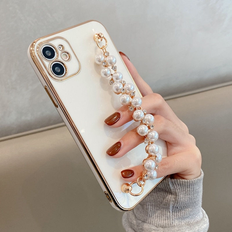 Μικρογραφία: Pearl Chain Phone Case For iPhone