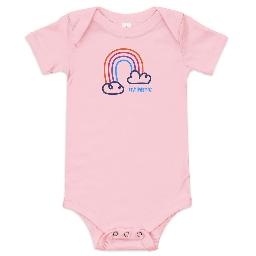 Miniaturebillede: ITS POETIC Baby short sleeve one piece