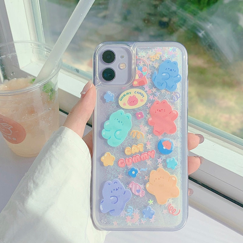Thumbnail: Glitter Liquid Phone Case for IPhone