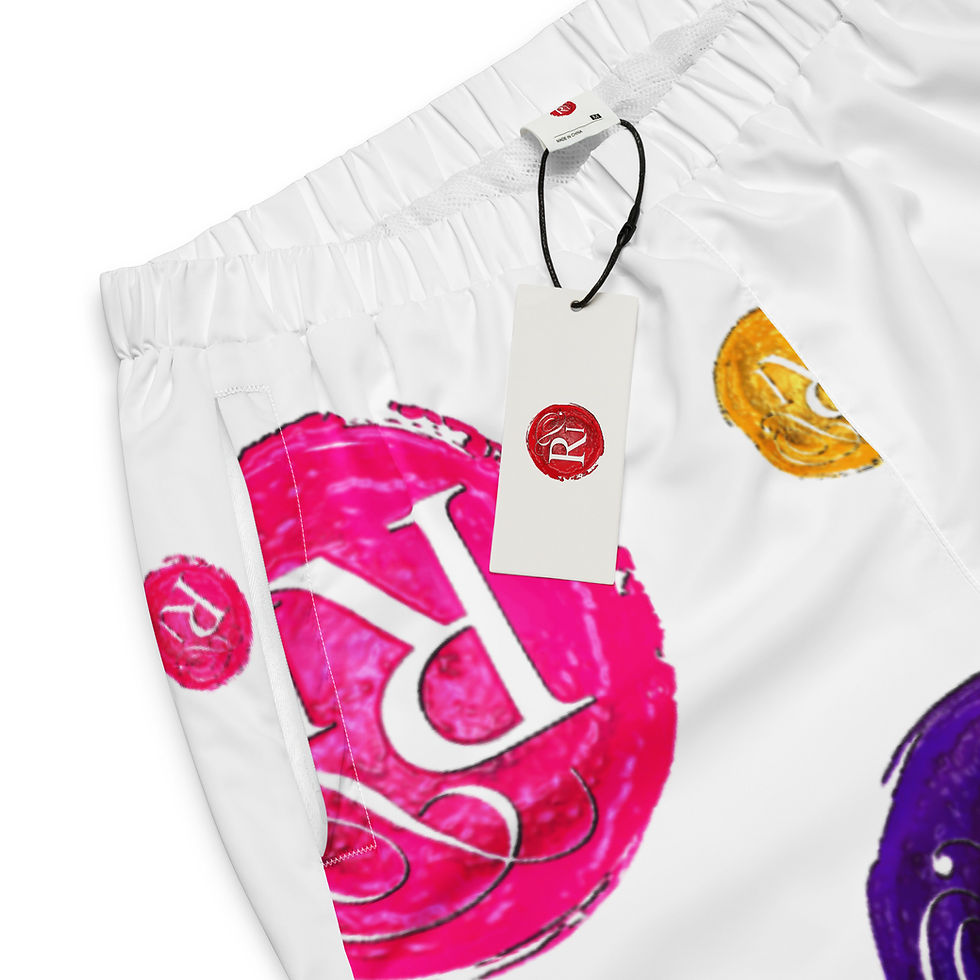 תמונה ממוזערת: Official Realistic Poetry International Unisex track pants