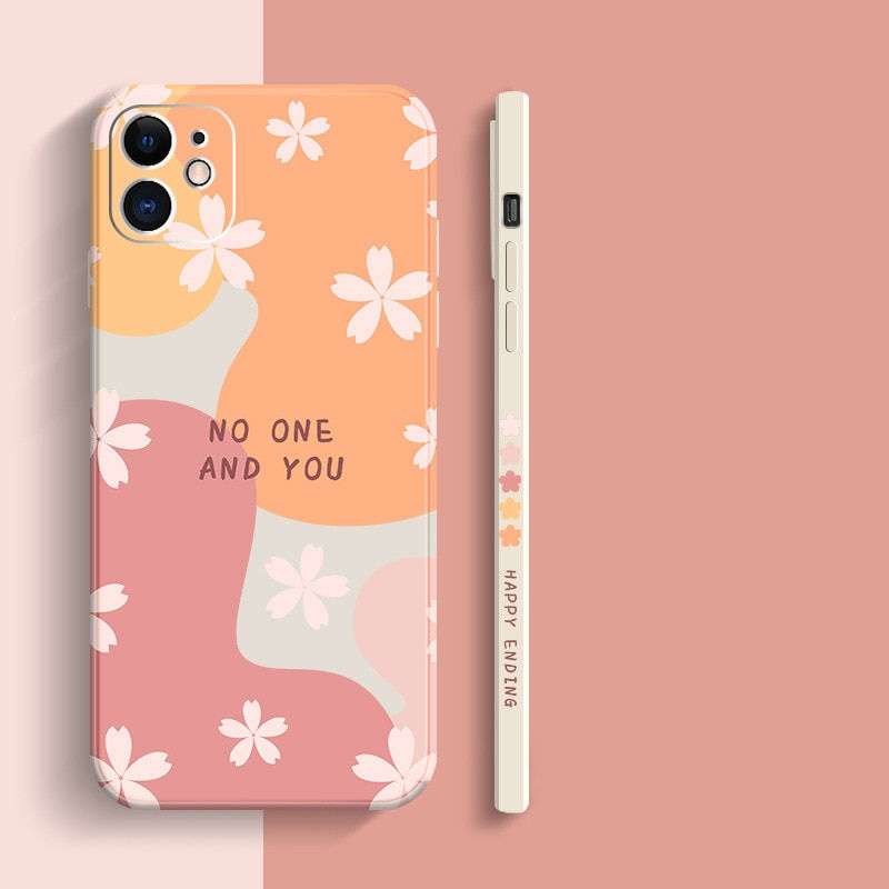 Thumbnail: Flower Phone Case For iPhone