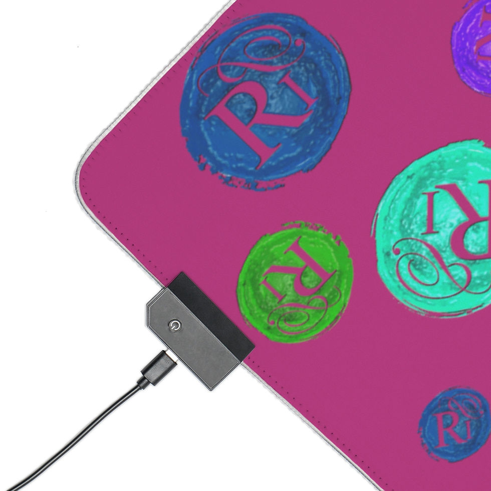 Thumbnail: Official Realistic Poetry International LED Gaming Mouse Pad