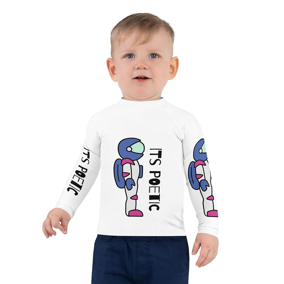 Thumbnail: ITS POETIC Kids Rash Guard