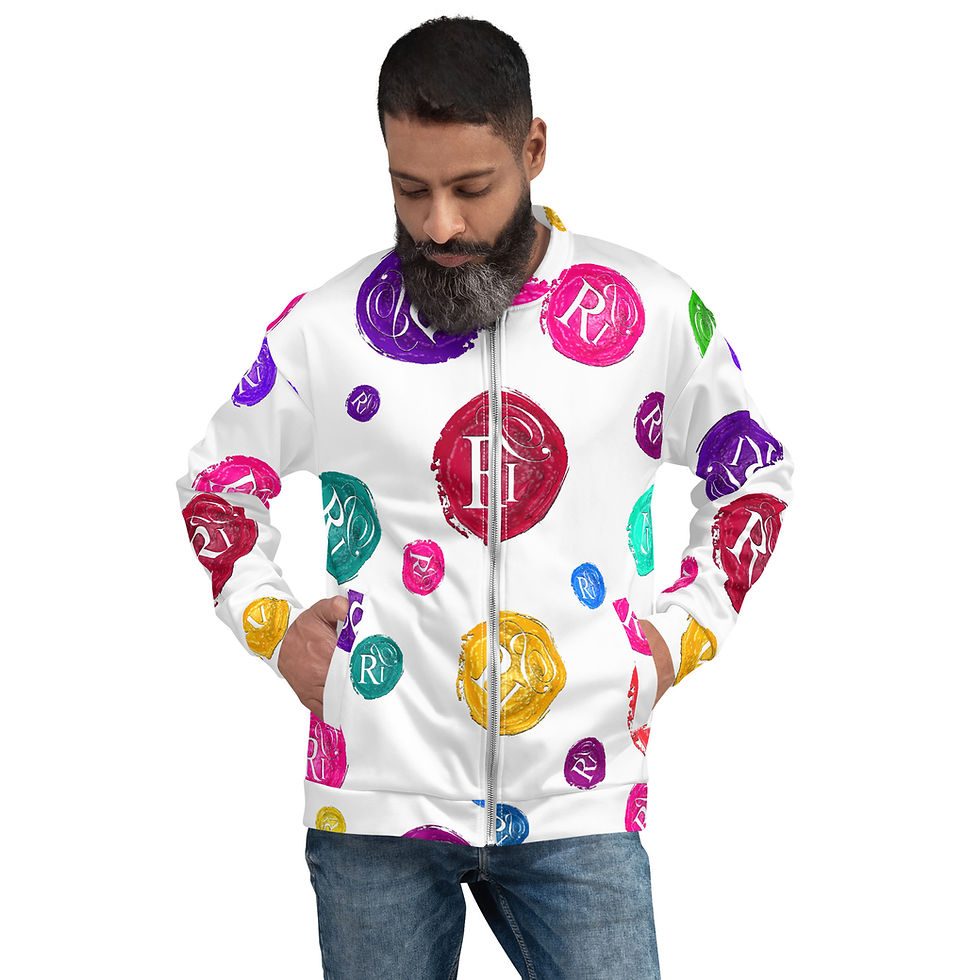 Pikkukuva: Official Realistic Poetry International Unisex Bomber Jacket