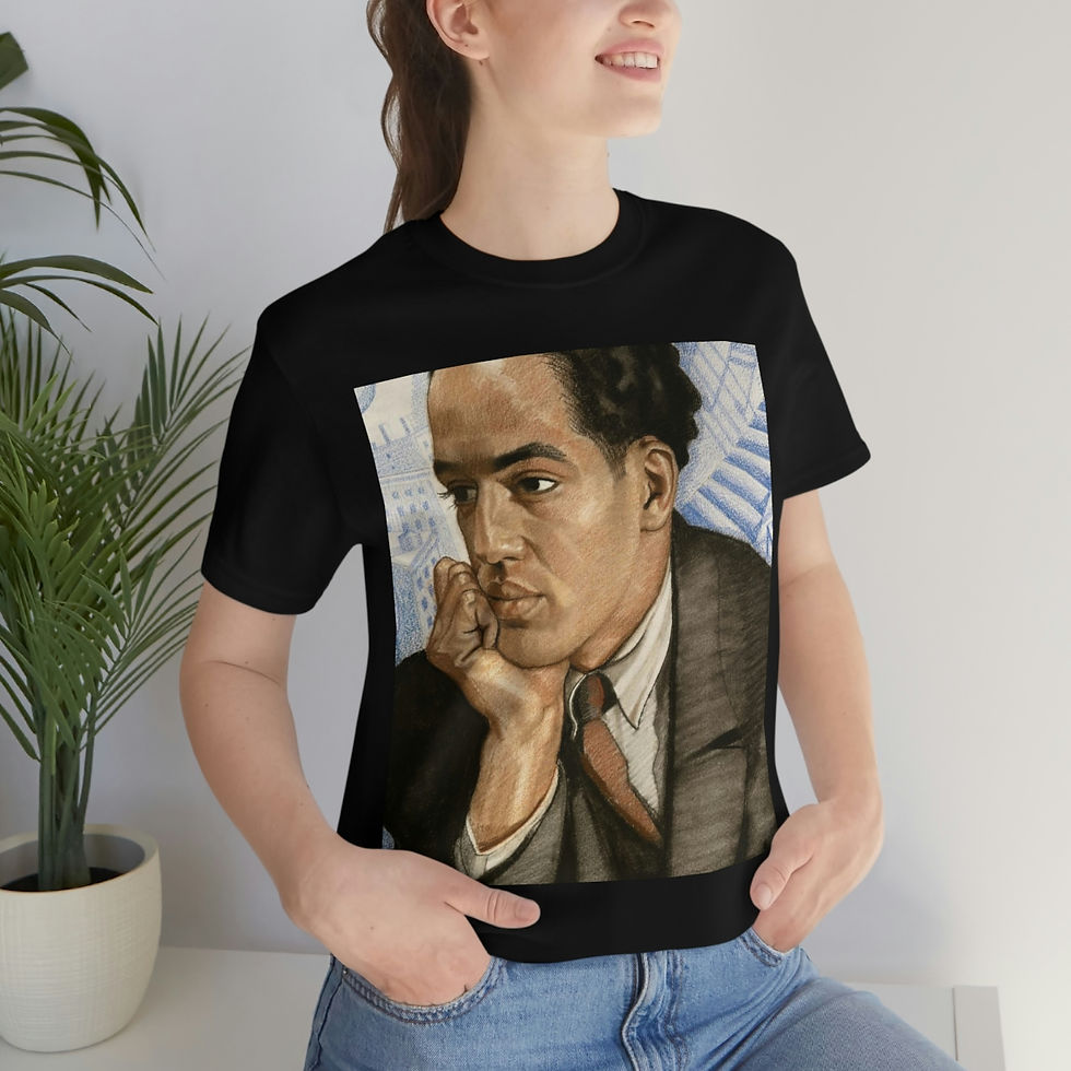 Minijatura: LANGSTON HUGHES Unisex Short Sleeve Tee