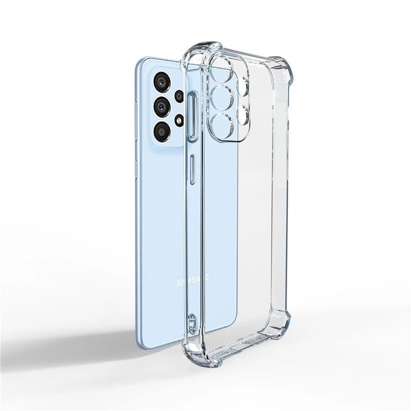Thumbnail: Luxury Clear Phone Case For Samsung