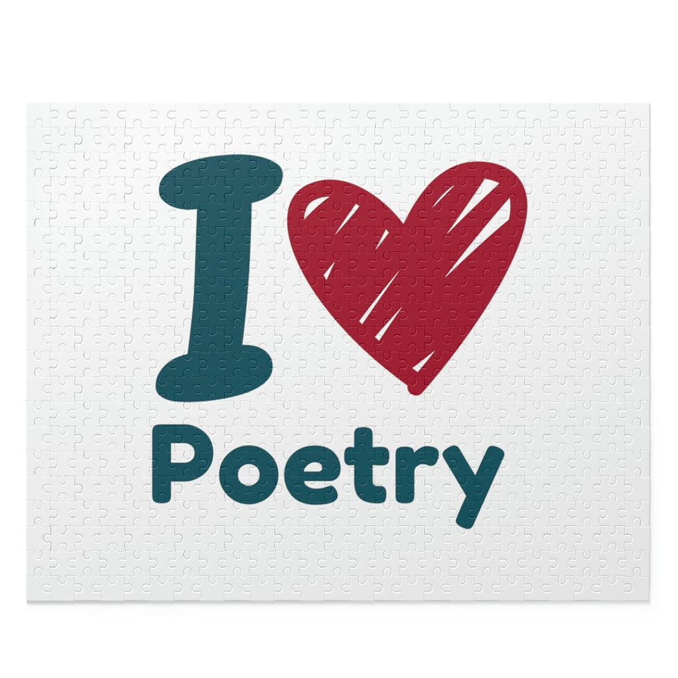 Miniatyrbild: I love poetry Puzzle (120, 252, 500-Piece)