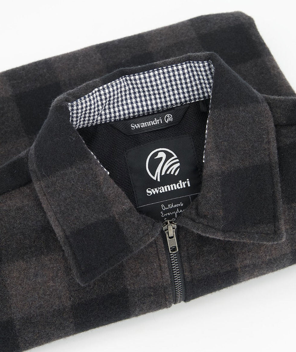 Thumbnail: Men's Henderson Wool Check Shirt