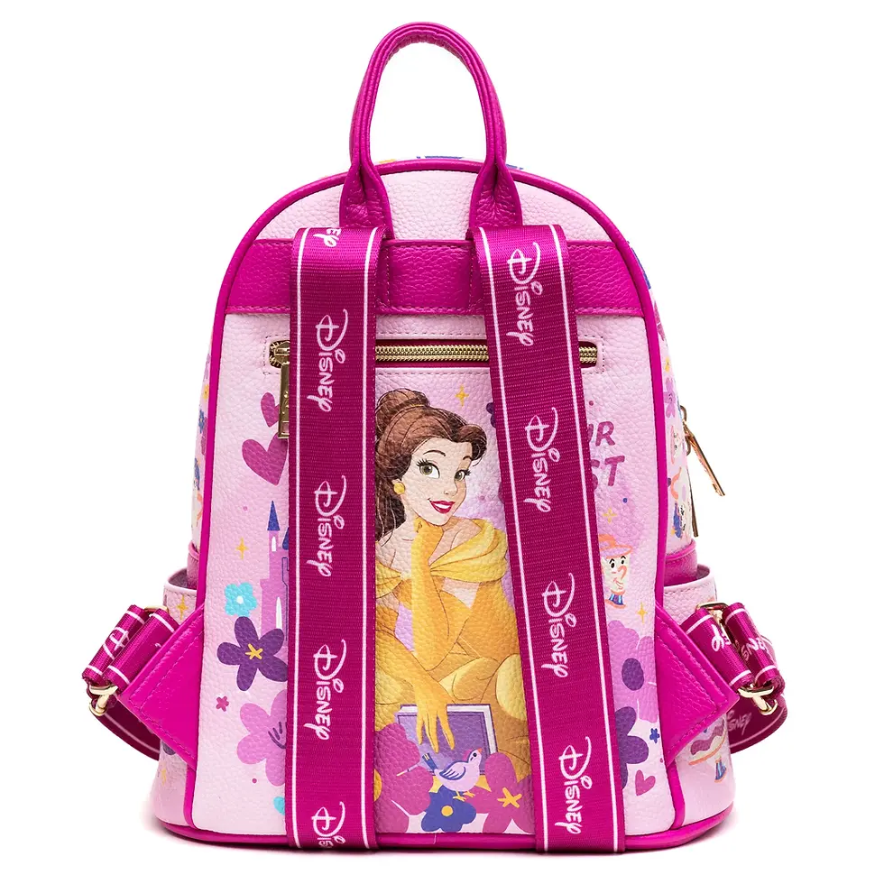 Thumbnail: Beauty & The Beast - Belle WondaPop 11" Vegan Leather Fashion Mini Backpack