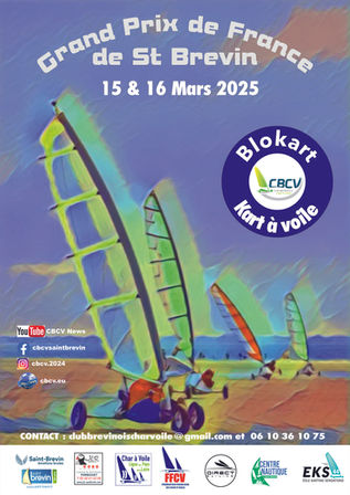 Grand Prix de Saint Brevin en Blokart et Kart à voile 2025