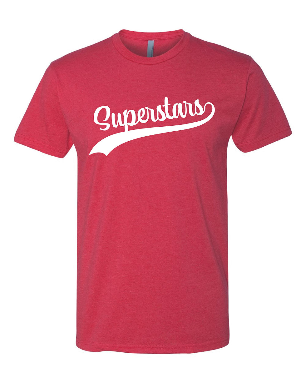 Superstar Red Short Sleeve Tee