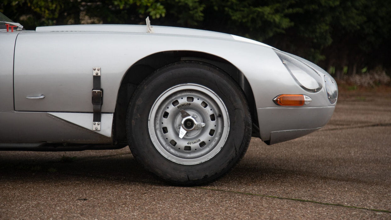 1962 Jaguar E-type Lightweight ‘Low Drag’ race car for sale