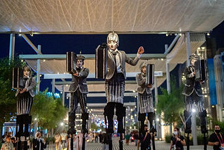 Contemporary performance show Expo 2020