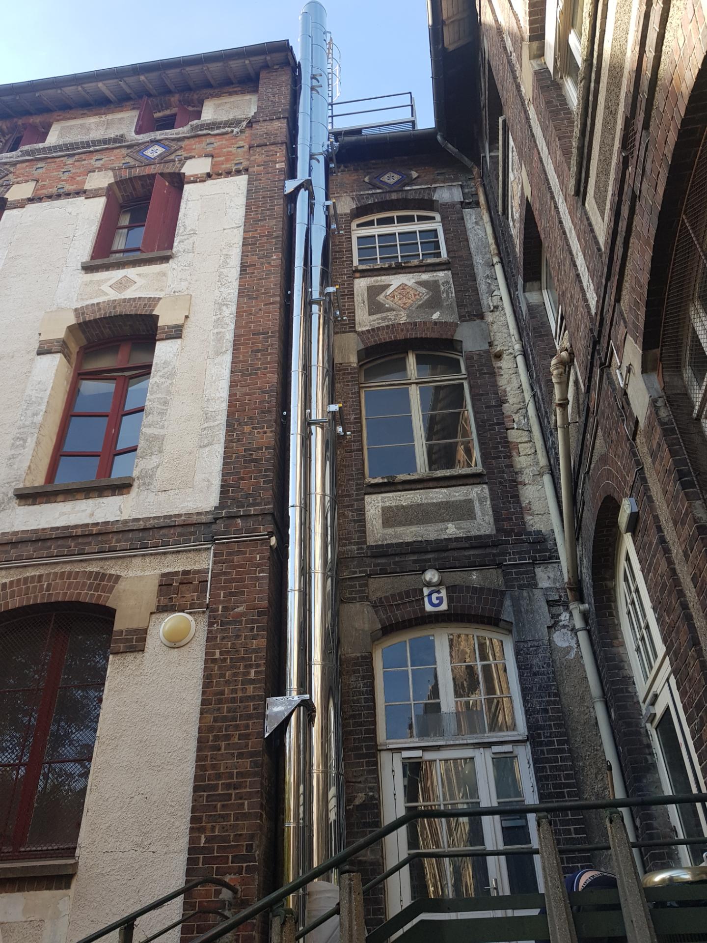 Chantier double paroi Paris