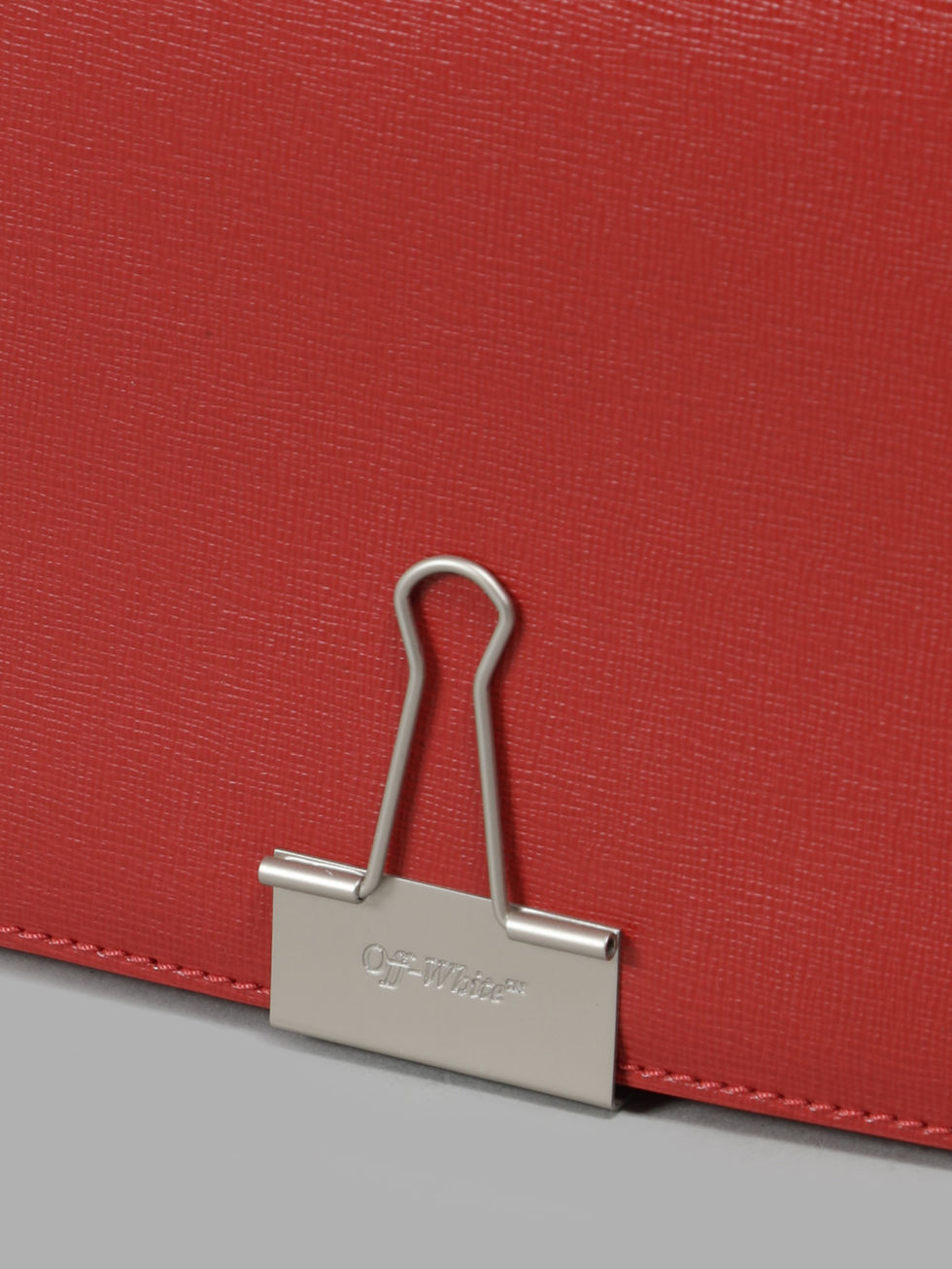 Miniatura: OFF WHITE C/O VIRGIL ABLOH WOMEN'S RED DIAG FLAP BAG