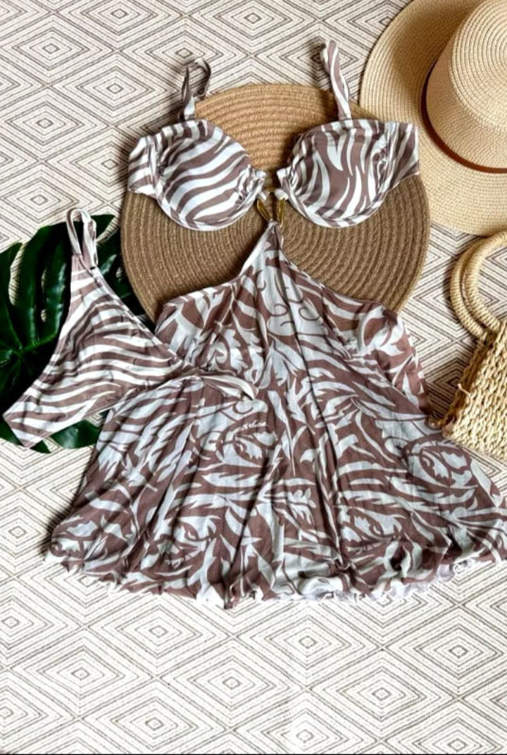 Miniatura: Biquíni três peças Tule 