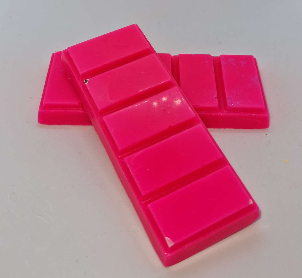 Pink Peonies Wax Melt Snap Bar