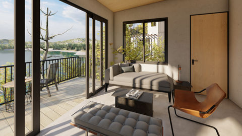 lounge with a view