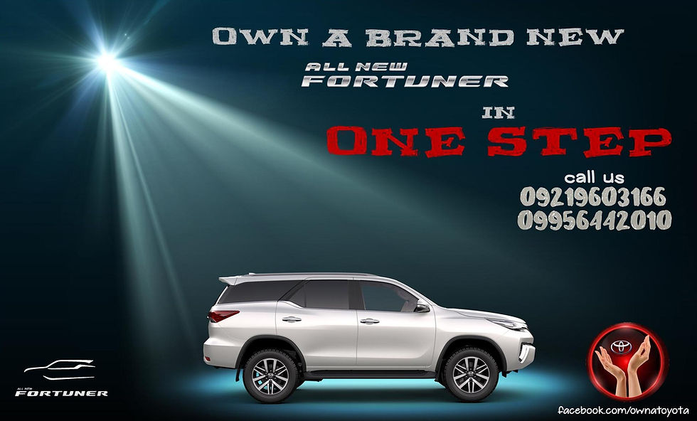 Own A Toyota Philippines