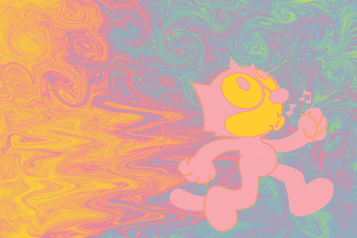 Floaty Felix - Limited Edition A4 Print