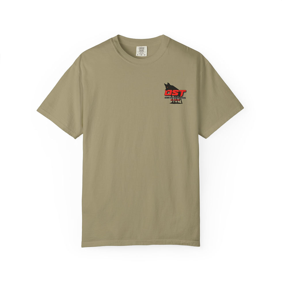 Thumbnail: T-Shirt — "Don’t Gamble With Predators" Raccoon Casino Graphic