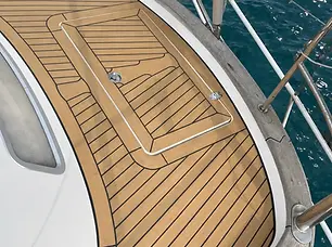 Marine-grade synthetic decking