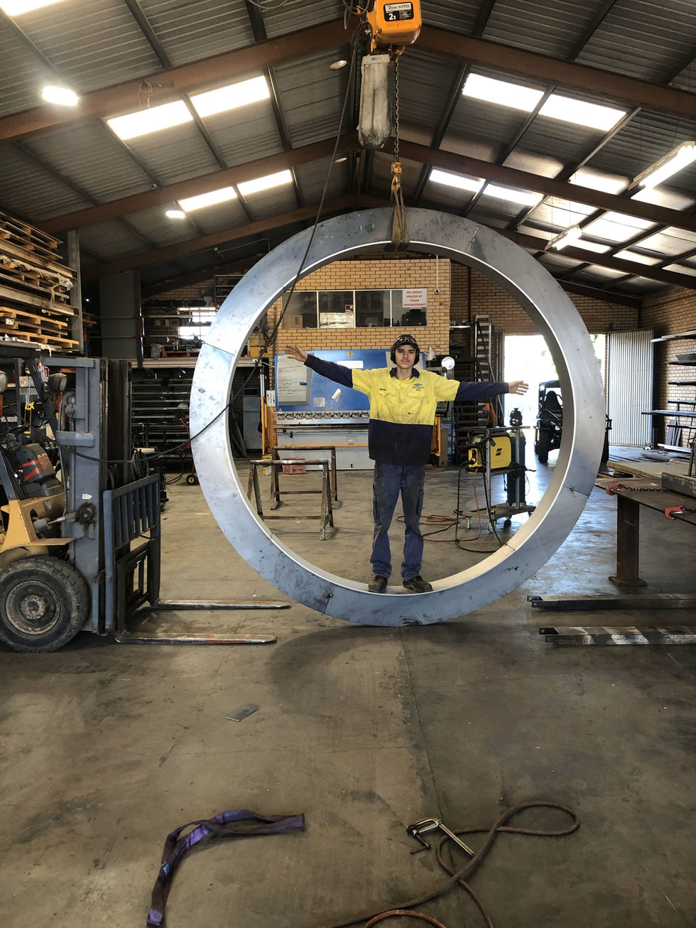 Construction of Eclipse Carnarvon