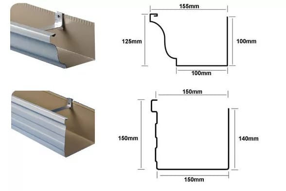Thumbnail: Automatic Metal Water Gutter Roll Forming Machine