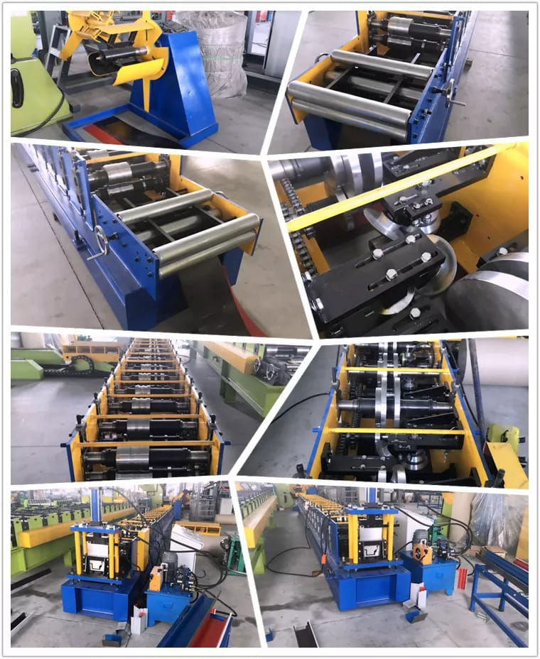 Thumbnail: Automatic Metal Water Gutter Roll Forming Machine