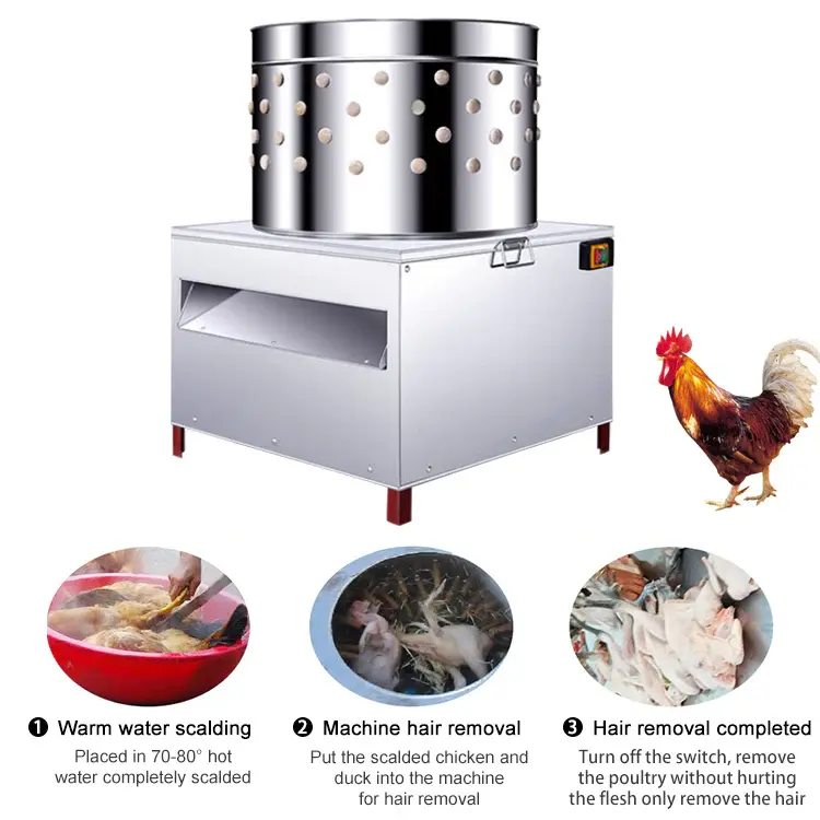 Thumbnail: 50CM/60CM POULTRY CHICKEN FEATHER PLUCKER