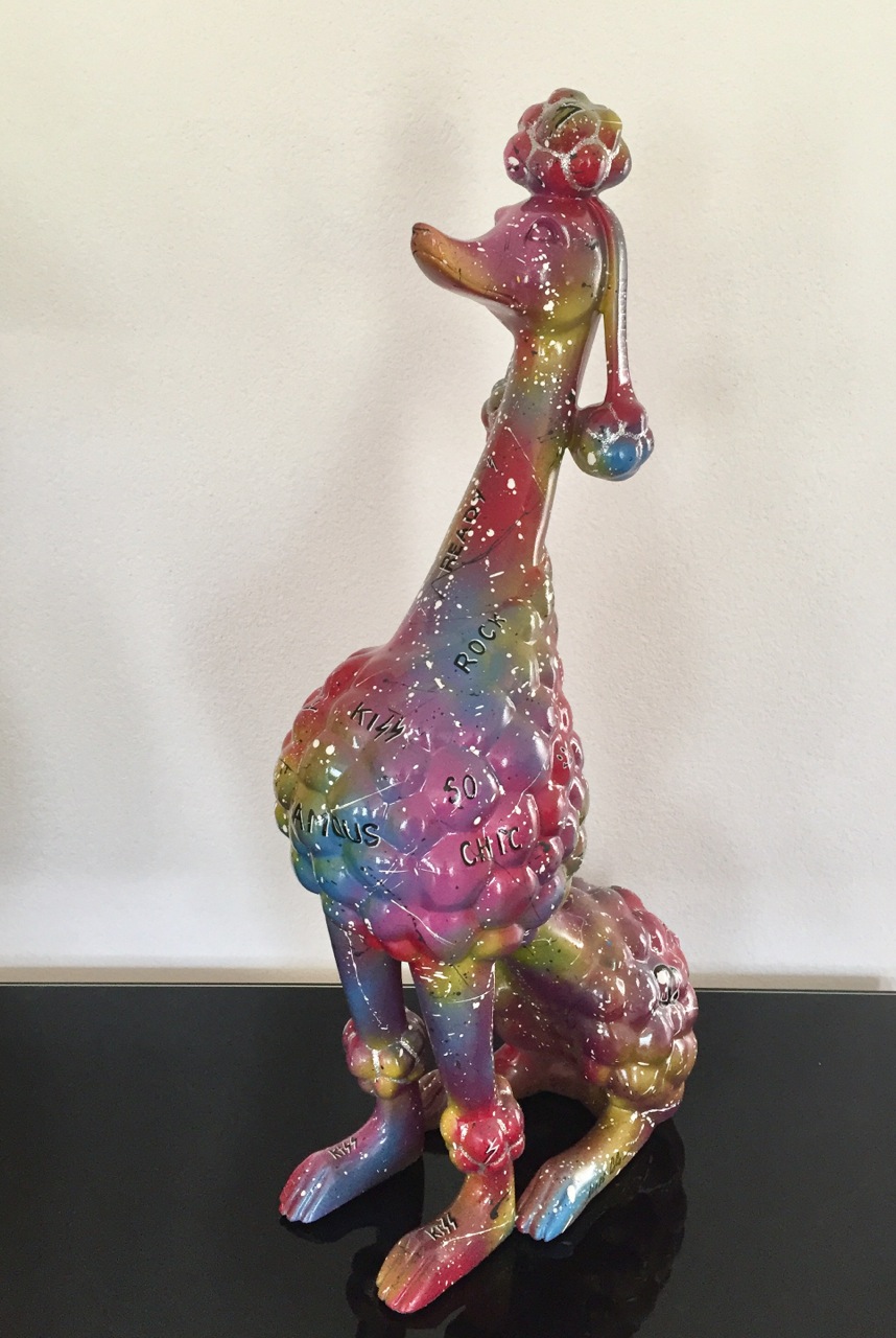 CRAZY DOG 72X38X18CM