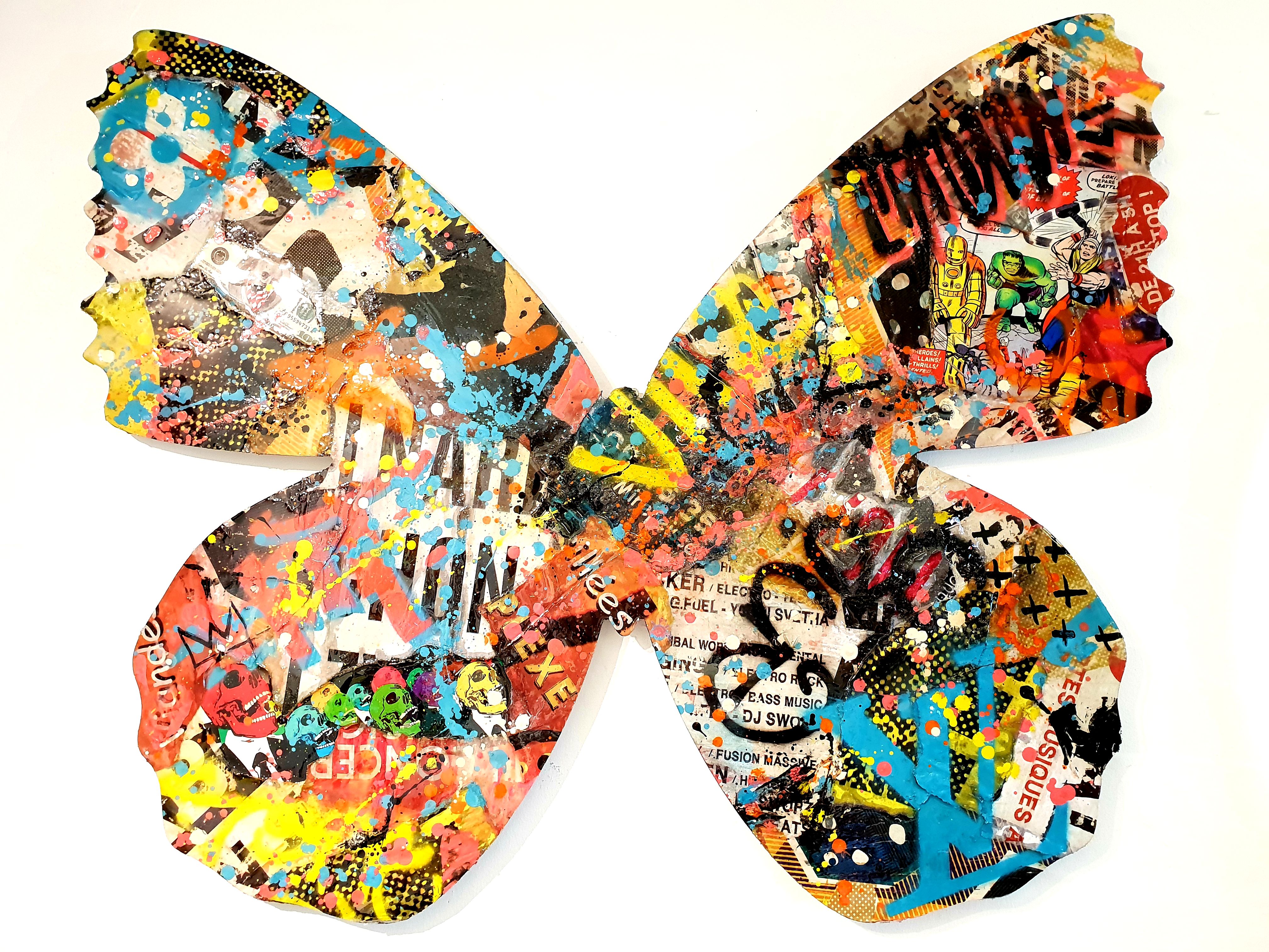 STREET LEPIDOPTERA 81X100CM